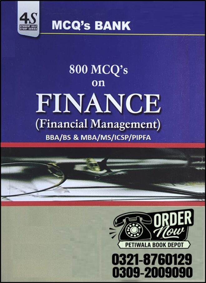 800 MCQ's on Finance (Financial Management) 4S Petiwala