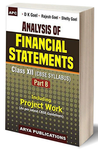 Analysis Of Financial Statements Accountancy (Indian Book)