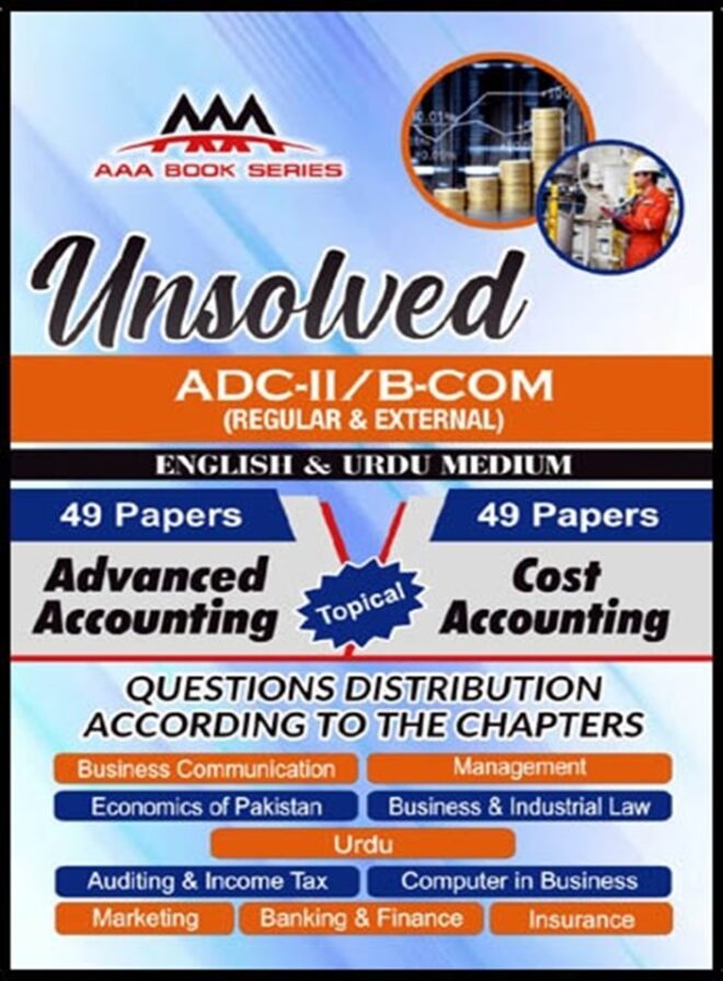 B. Com.-II (Unsolved Papers) 30/10 Years