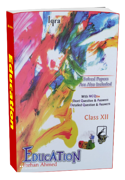 Taleem (Education) XII- Arts (In English) Iqra Publisher
