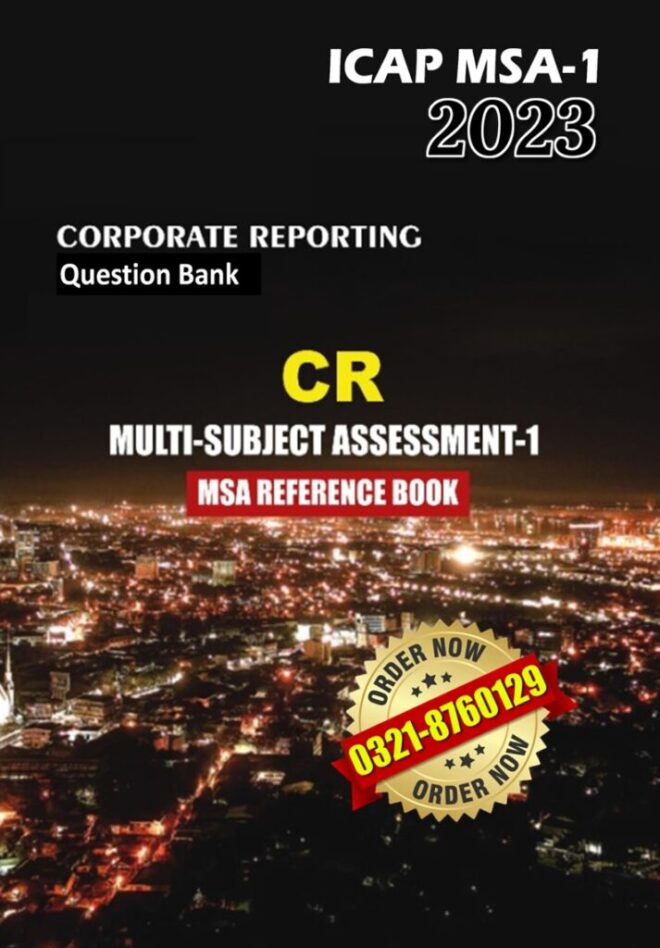 ICAP MSA-1 (Q.Bank) Edition 2023