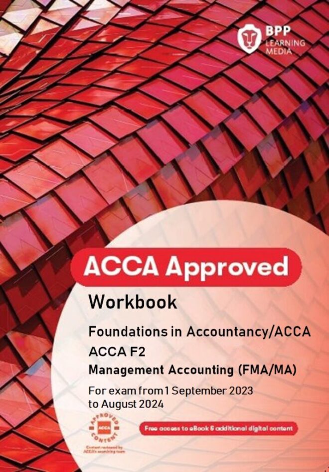 BPP ACCA (F2/MA) Management Accounting - Study Text 2024-25