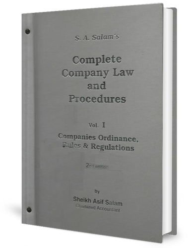 Complete Company Law & Practice (S.A.Salam) Vol.-1
