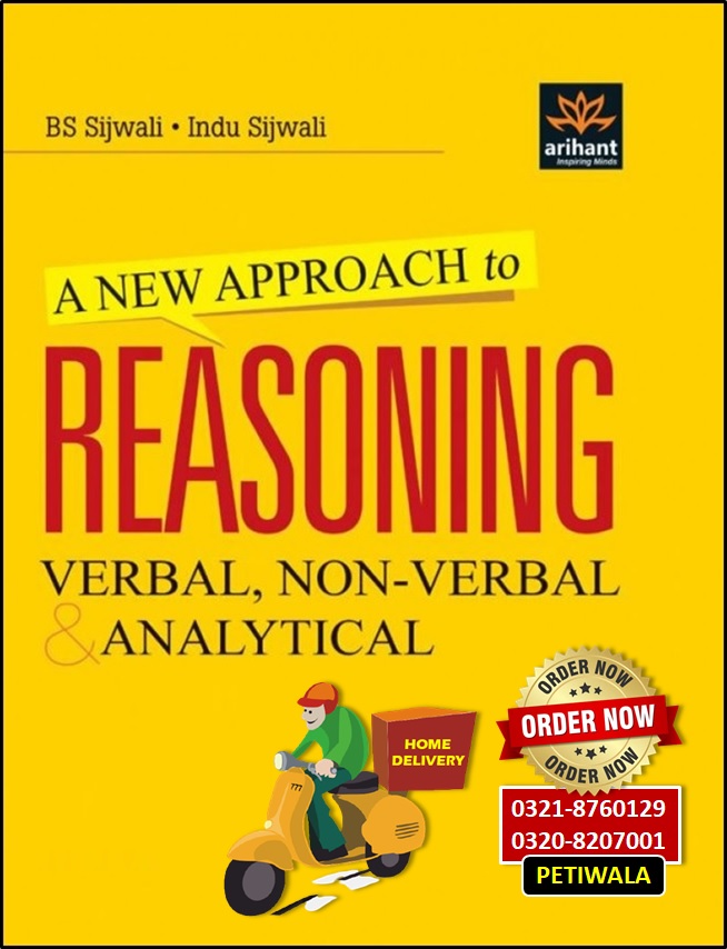 A New Approach To Reasoning (Arihant Publication-India)