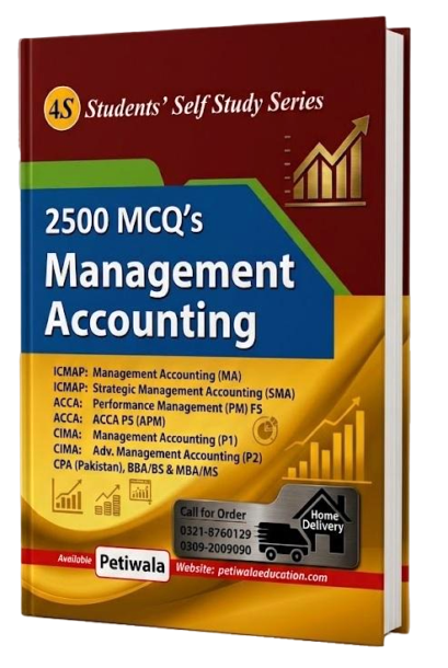 2500 MCQ's on Management Accounting (For ICMAP)