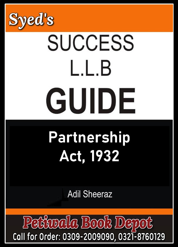 Paper-III: Partnership Act, 1932 (Q&A) Syd's LLB Guide