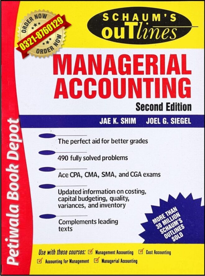 Schaum’s Outline of Managerial Accounting