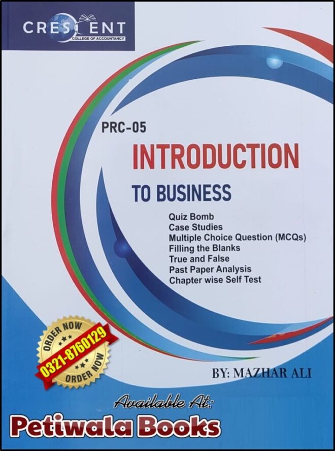 ICAP PRC-5 : Introduction to Business  (Crescent)
