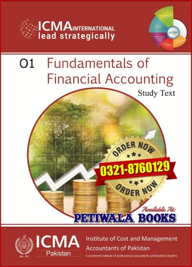 ICMAP O1 - Fundamentals of Financial Accounting (Study Text)