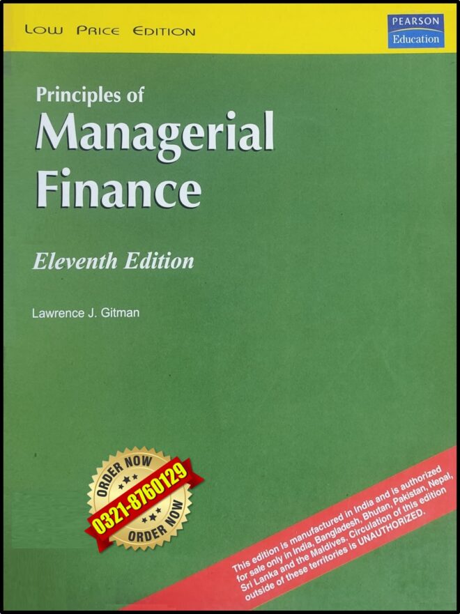 Principles of Managerial Finance (11e) Gitman
