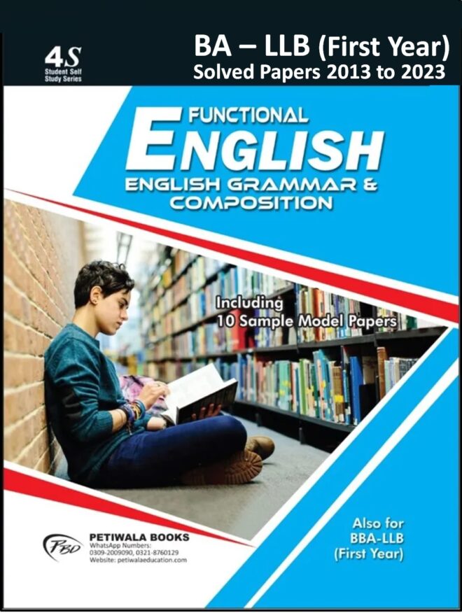 BA-LLB (Year-1) English - Solved Papers