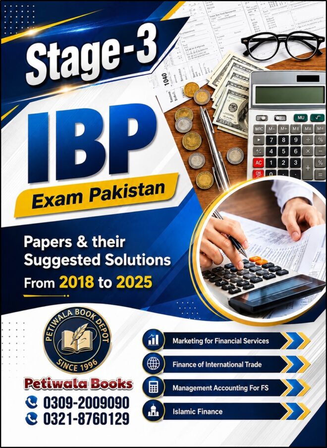 IBP Stage-3 (Solved All 4 Papers) 2018-2025