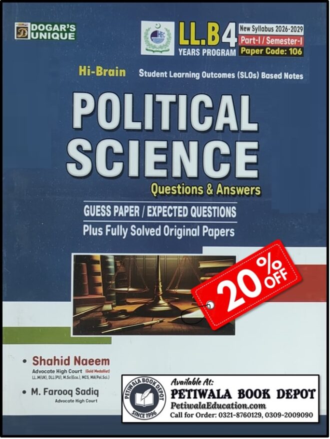 Political Science (By: Shahid Naeem) Q & A